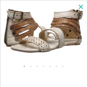 New (worn once) with box Bed Stu sandals 8
